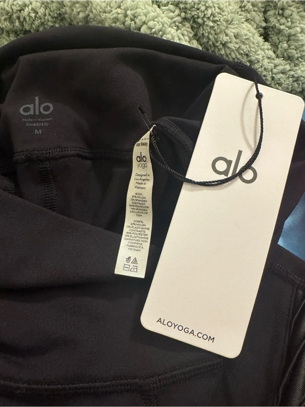 ALO Yoga Black Moto Leggings